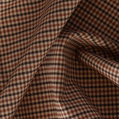 81-72012_ LU:CETTA YARN-DYED TWILL STRETCH PLAID LU:CETTA