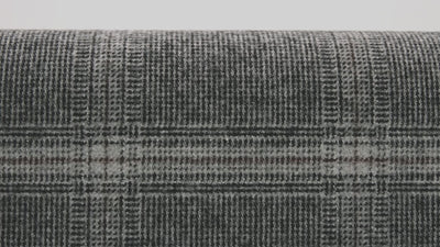 34-55460_T/R2WAY STRETCH DOUBLE-SIDED BRUSHED GLITTER CHECK